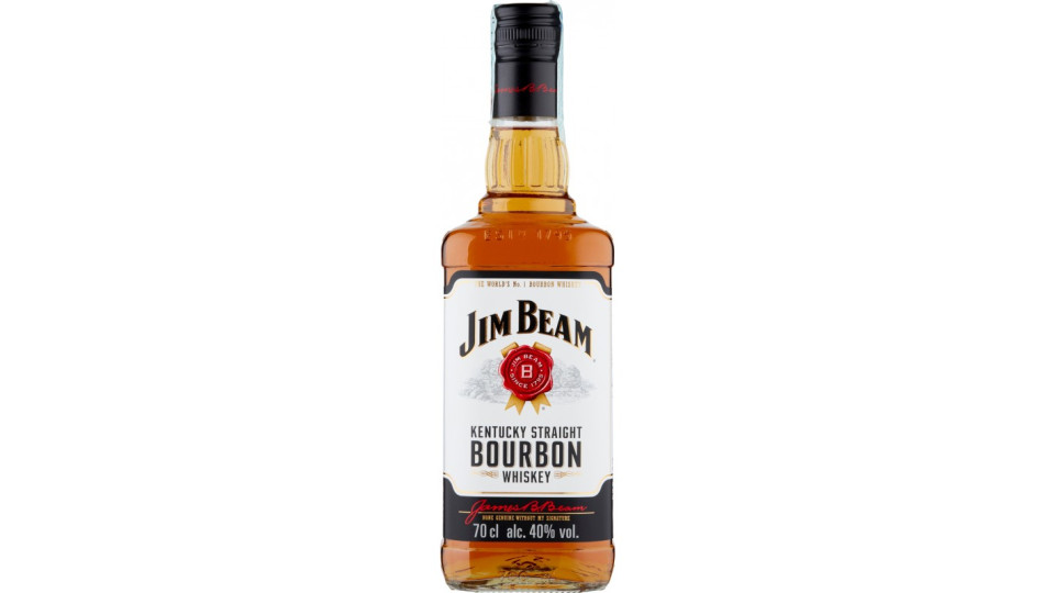 Jim Beam Kentucky Straight Bourbon Whiskey 70 cl. 40°