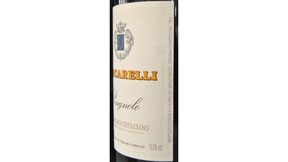 Boscarelli prugnolo rosso di Montepulciano cl.75