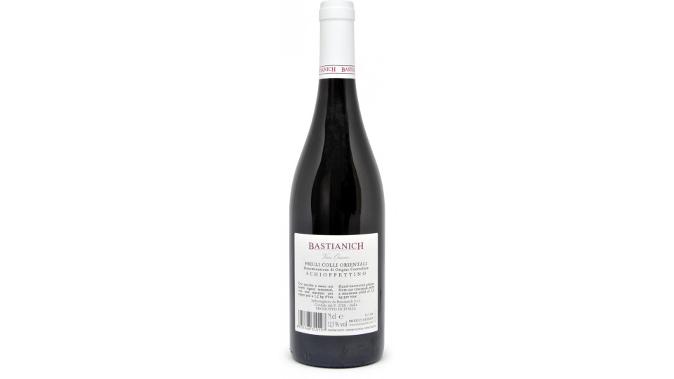 Bastianich vino schioppettino cl.75