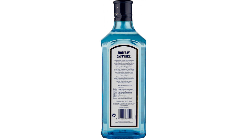 Bombay gin cl.70