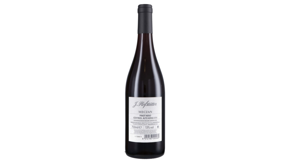 j.hofstatter meczan pinot nero cl.75
