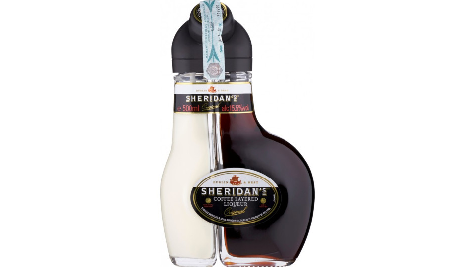 Sheridan's Coffee layered liqueur 500 ml.