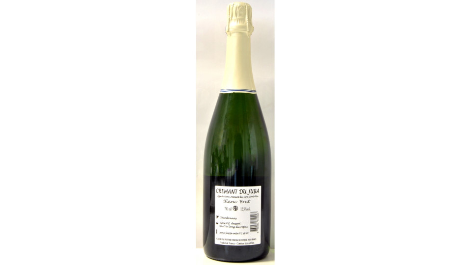 Cremant du jura blanc brut cl.75