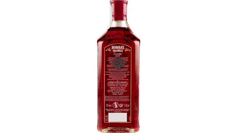 Bombay Bramble Distilled Gin with a Blackberry & Raspberry...