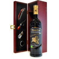 Puggioni cannonau mamuthone cassa in legno cl.75