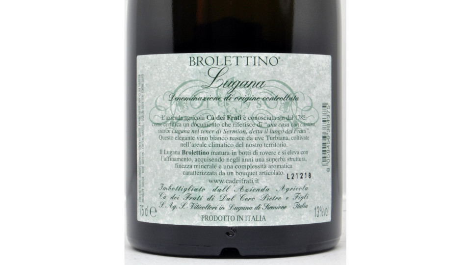 Ca de frati lugana brolettino cl.75