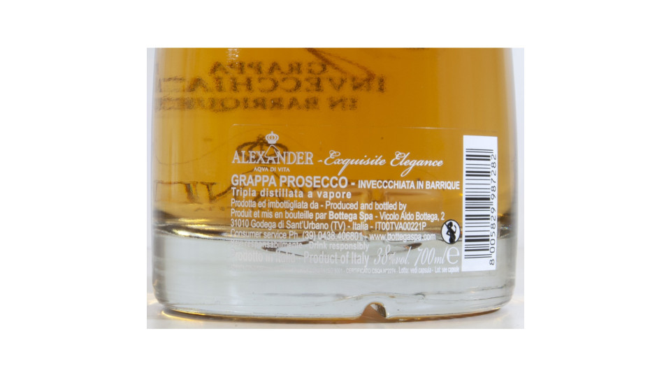 Alexander exquisite eleg grappa cl.70 38°