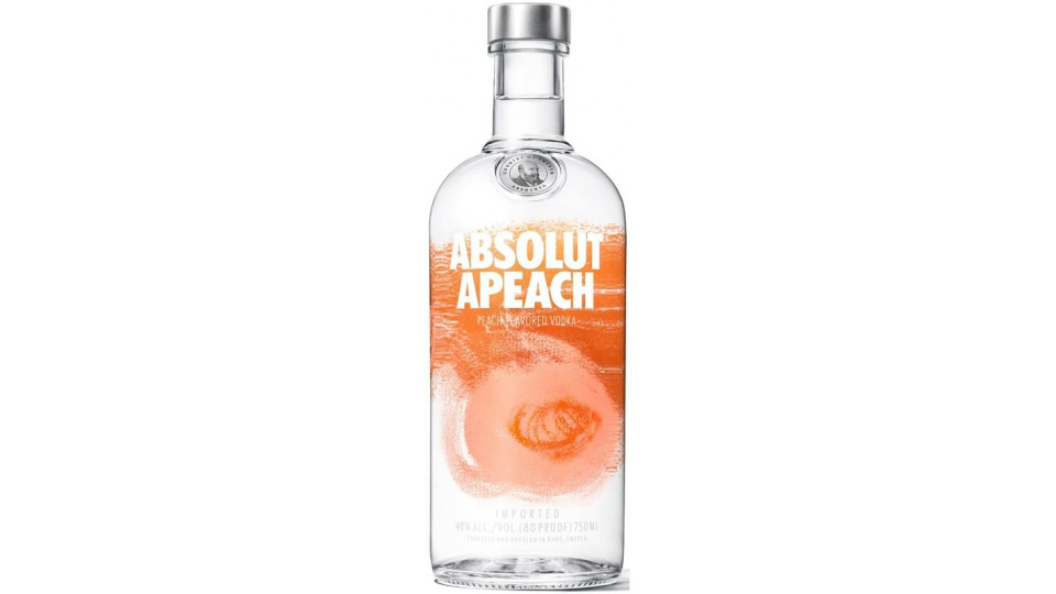 Absolut vodka peach lt.1