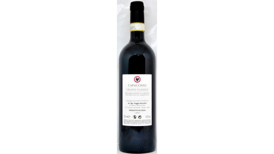 Capaccioli chianti classico cl.75 14,5°