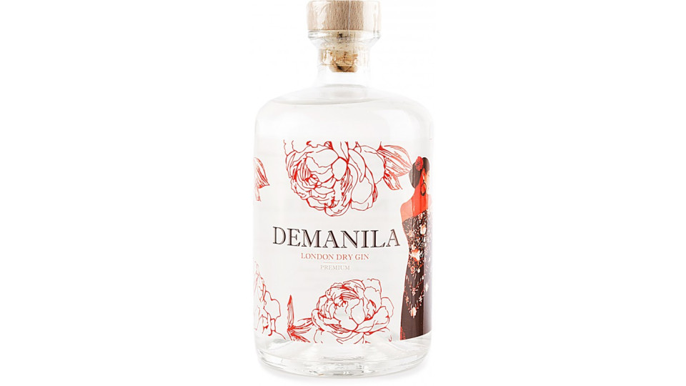 demanila london dry gin premium cl.70 40°