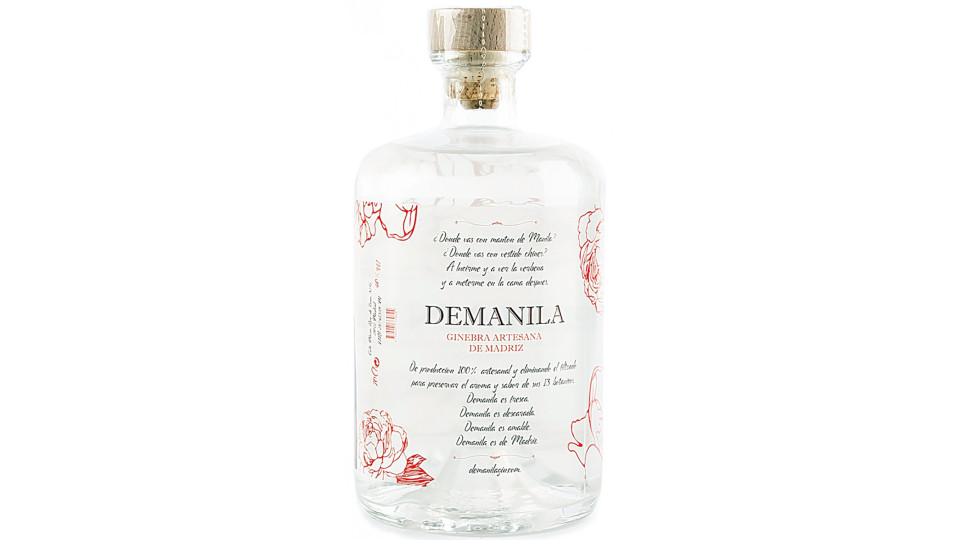 demanila london dry gin premium cl.70 40°