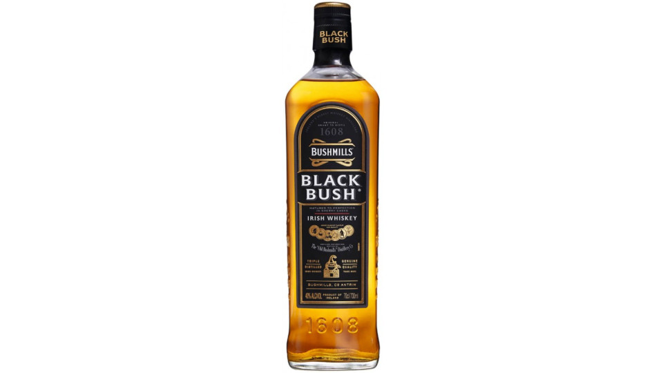 Bushmills black bush whisky cl.70