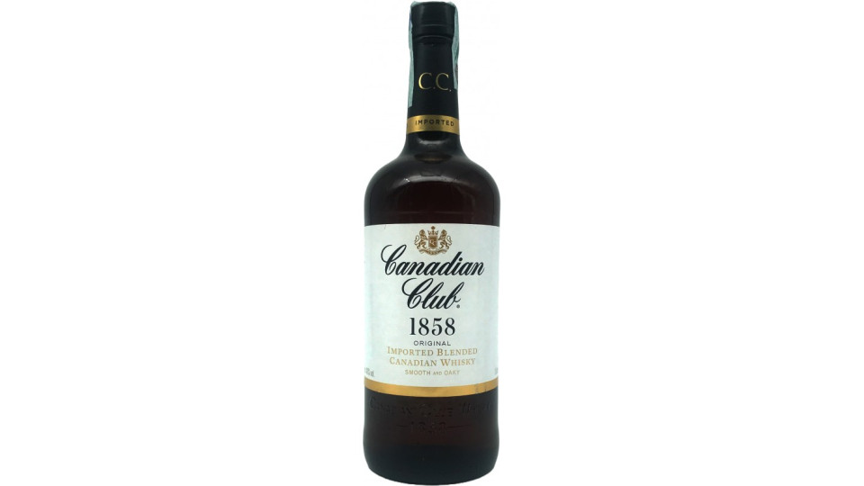 Canadian club 1858 original whisky lt.1