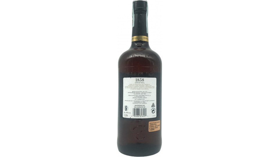 Canadian club 1858 original whisky lt.1