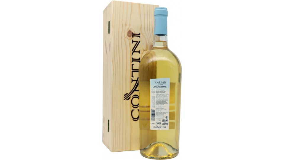 Contini karmis cuvee lt.1.5 cassa legno
