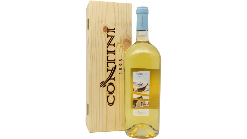 Contini karmis cuvee lt.1.5 cassa legno