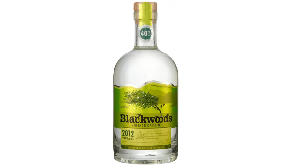 Blackwoods vintage dry gin cl.70 40°