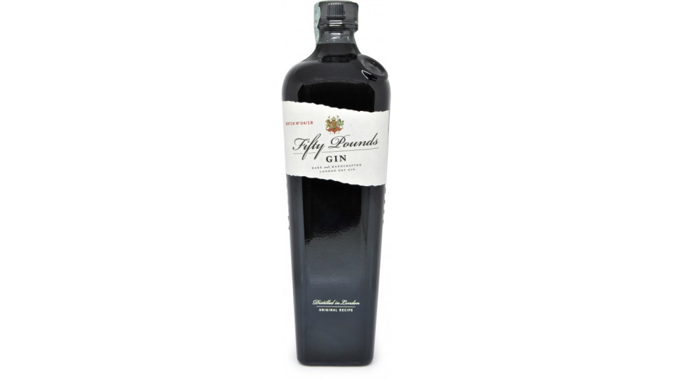 Fifty pounds gin cl.70 imp.