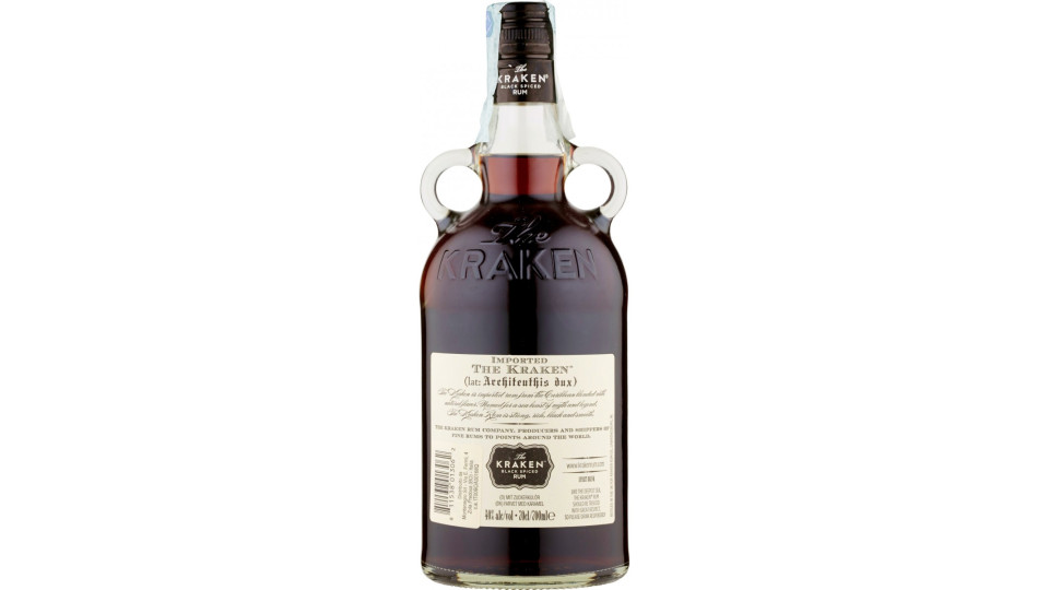 The Kraken Black Spiced Rum 700 ml.
