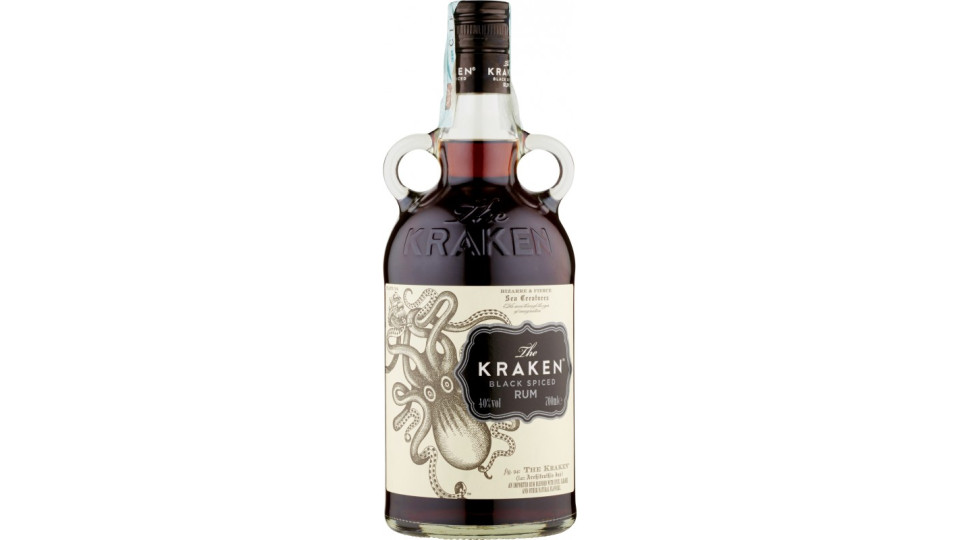 The Kraken Black Spiced Rum 700 ml.