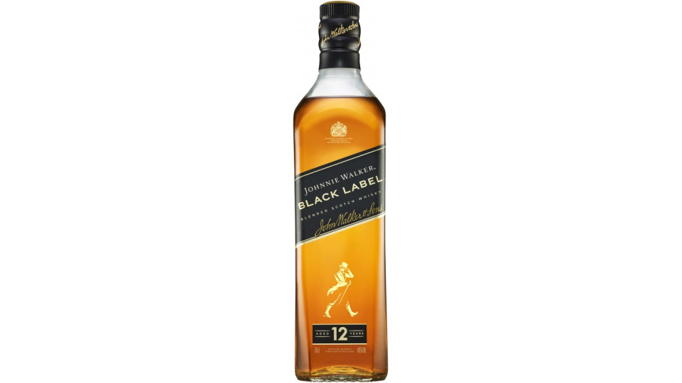 Johnnie Walker Black Label Blended Scotch Whisky 700 ml