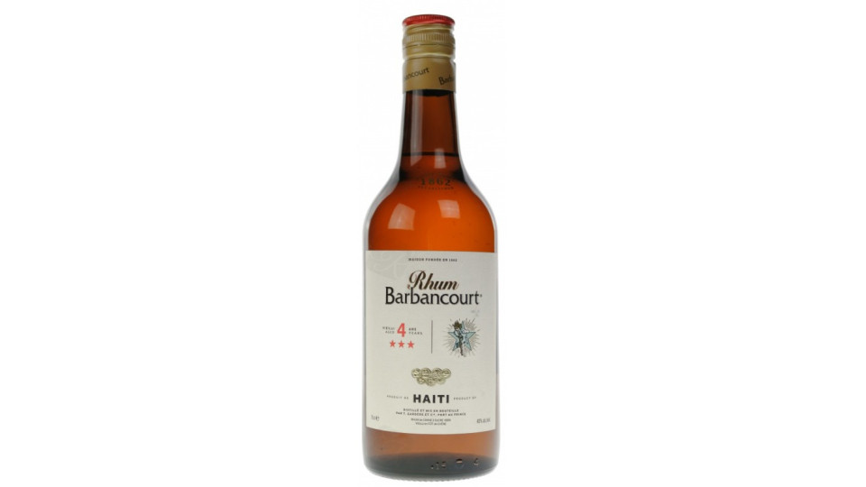 Barbancourt rum 3 stelle 4y cl.70