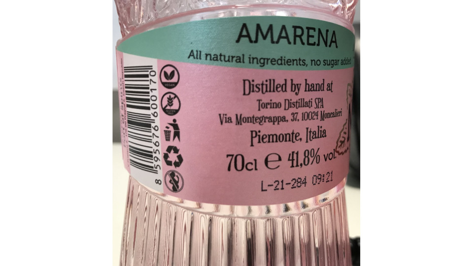 Mintis gin amarena cl.70 41,8°