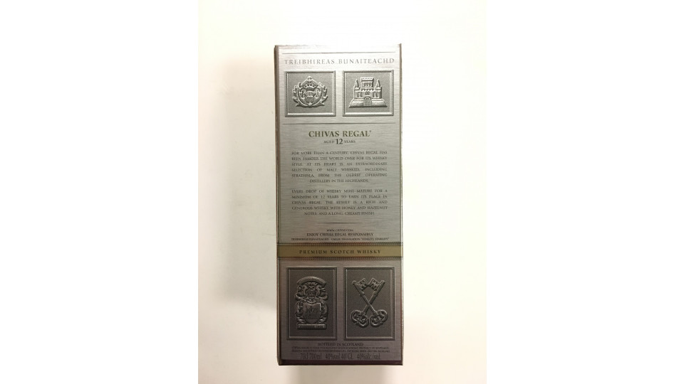 Chivas regal whisky cl.70