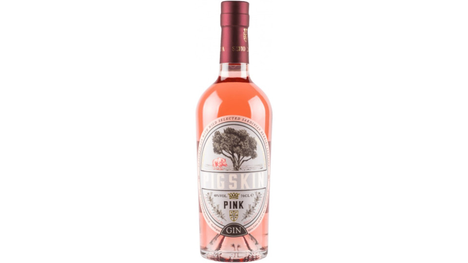 Pigskin london dry gin pink cl.70