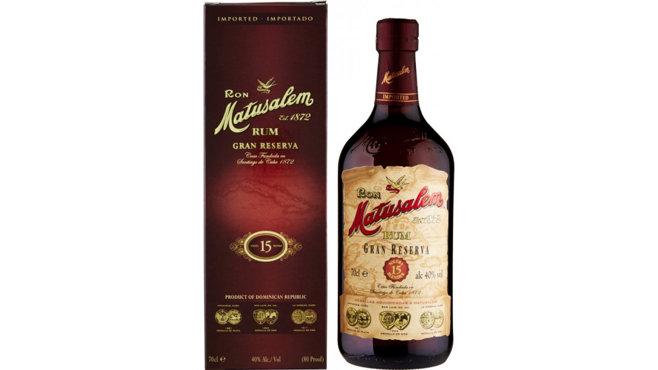 Matusalem Rum Gran Reserva 15 70 cl.