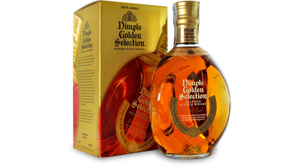 Dimple golden selection cl.70 astucciato