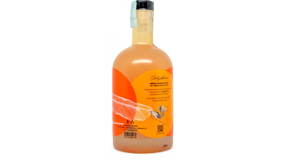 Ambrosia gin sicily edition cl.70