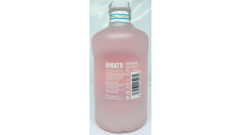 Ginato gin pompelmo rosa&sangiovese cl.70