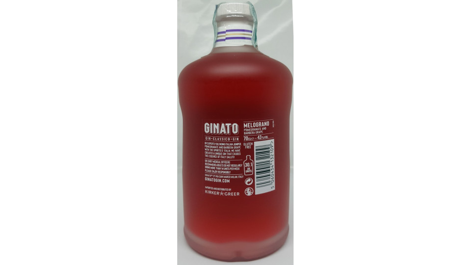 Ginato gin melograno&barbera cl.70 43°