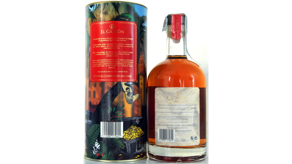 El Cabron spiced rum reunion cl.70 40°
