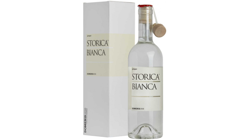 Domenis grappa storica bianca cl.50 50° astucciato
