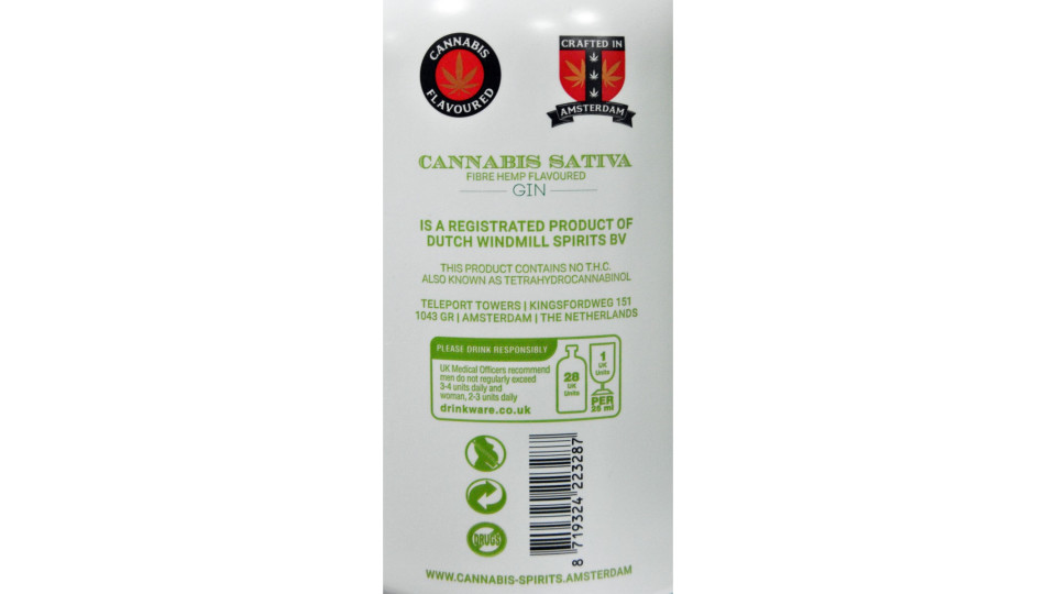 Gin cannabis sativa cl70.