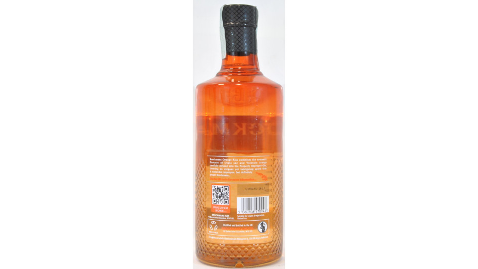 Brockmans gin orange kiss cl.70 - 40°