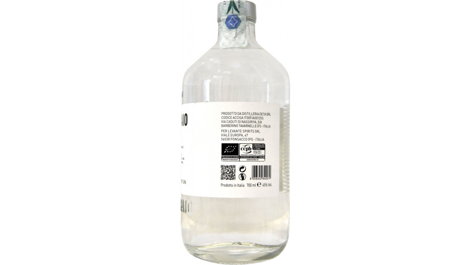 Ginepraio organic tusca dry gin cl70