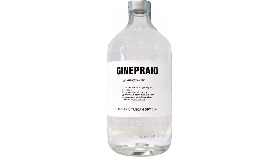 Ginepraio organic tusca dry gin cl70
