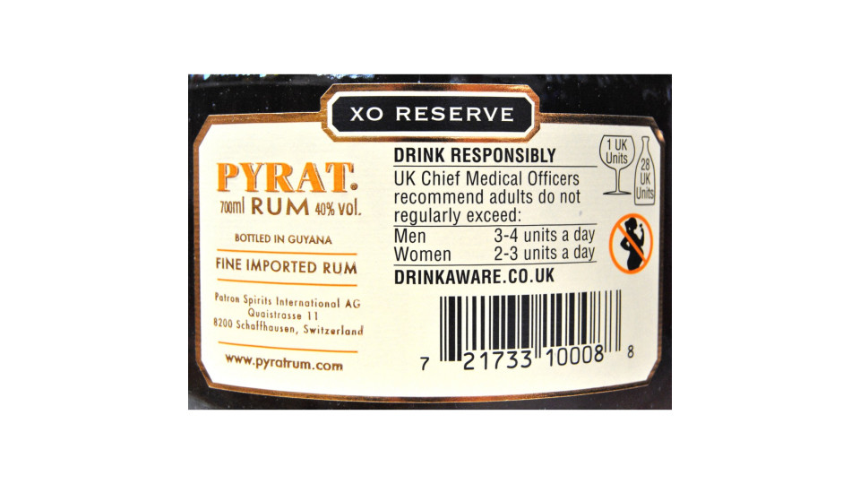 Pyrat rum xo astucciato ml.700