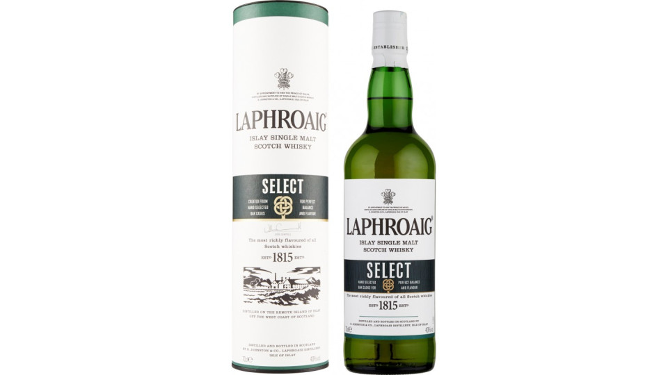 Laphroaig Select Islay Single Malt Scotch Whisky 70 cl.