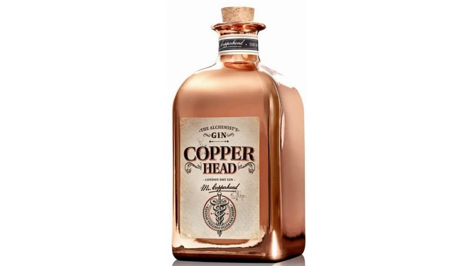Copperhead original london dry gin cl.50