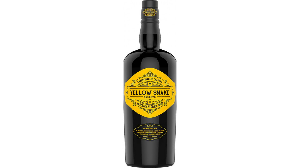 Island signature rum yellow snake cl.70