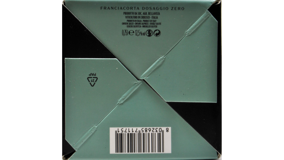 Bellavista alma non dosato astucciato cl.75