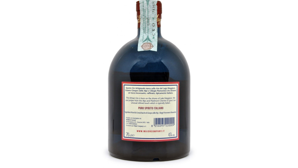 Major gin lago maggiore blu cl.70