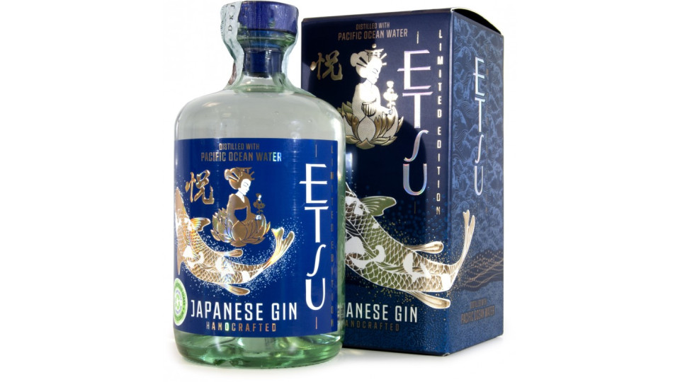 Etsu japanese gin limited edit cl.70 45°