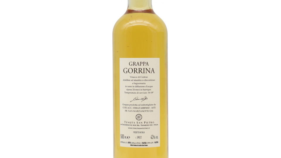 San Pietro grappa gorrina riserva cl.50 43°