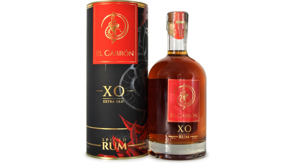 El cabron spiced rum xo extra old cl.70