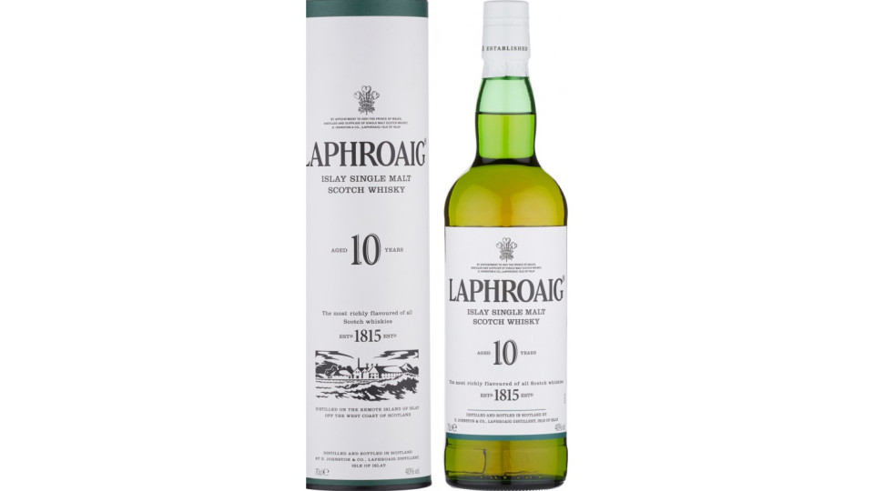 Laphroaig whisky 10y cl.70